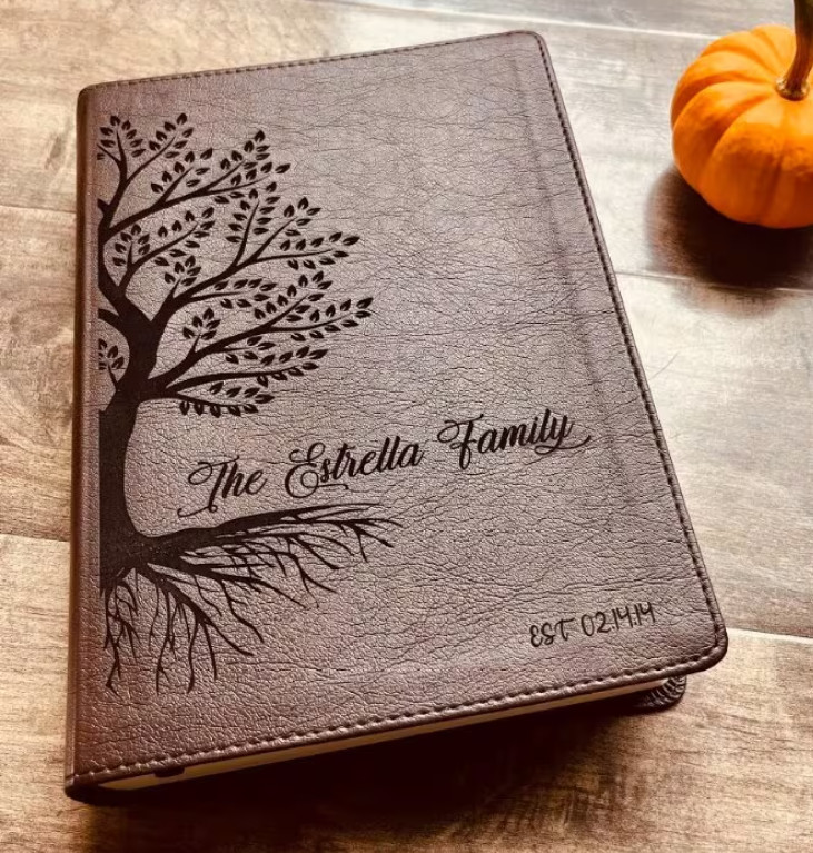 Personalized ESV Family Bible, Custom ESV Journaling Family Bible, Wedding Gifts
