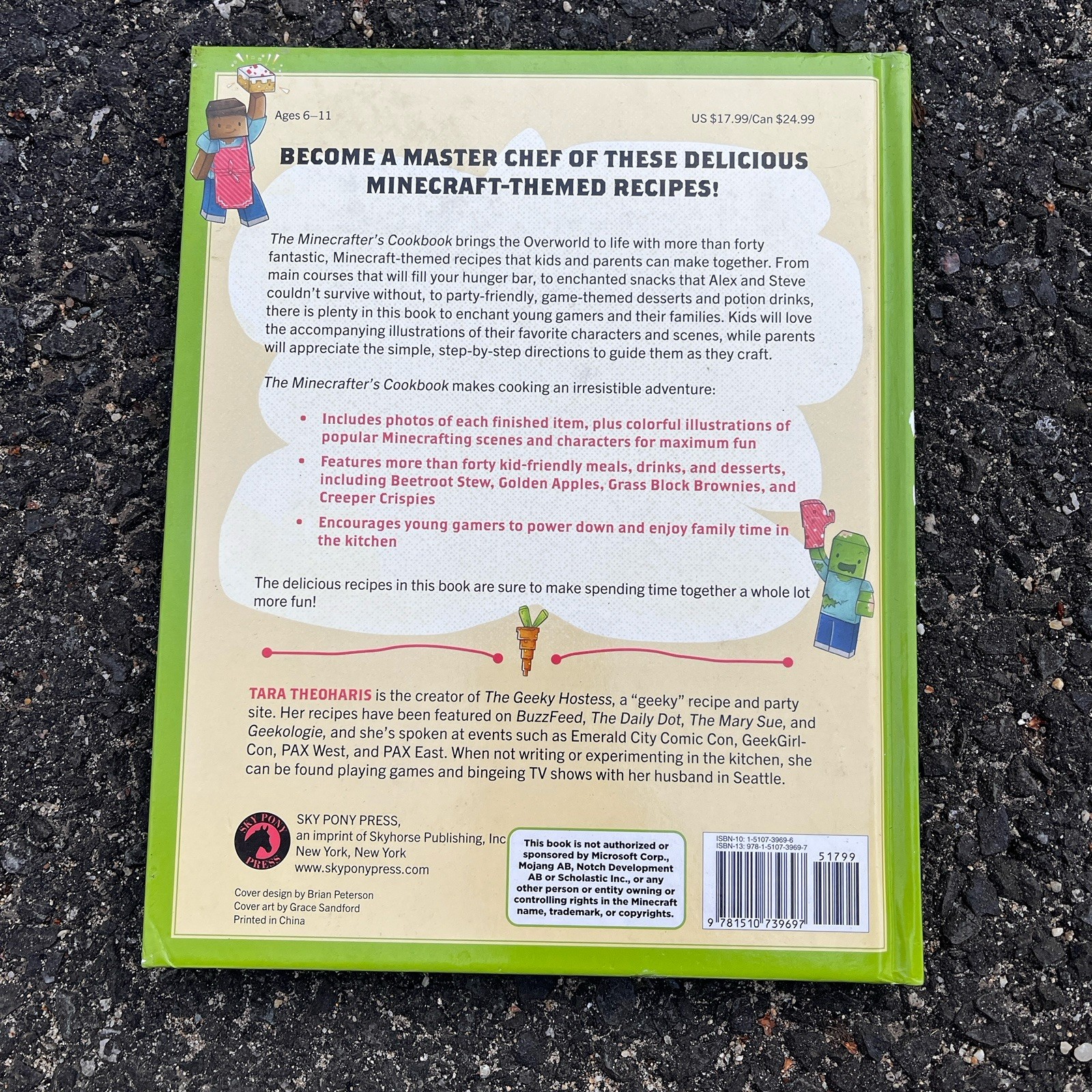 The Minecrafter’s Cookbook: More Than 40 Game-Themed Dinners, Desserts, Snacks,