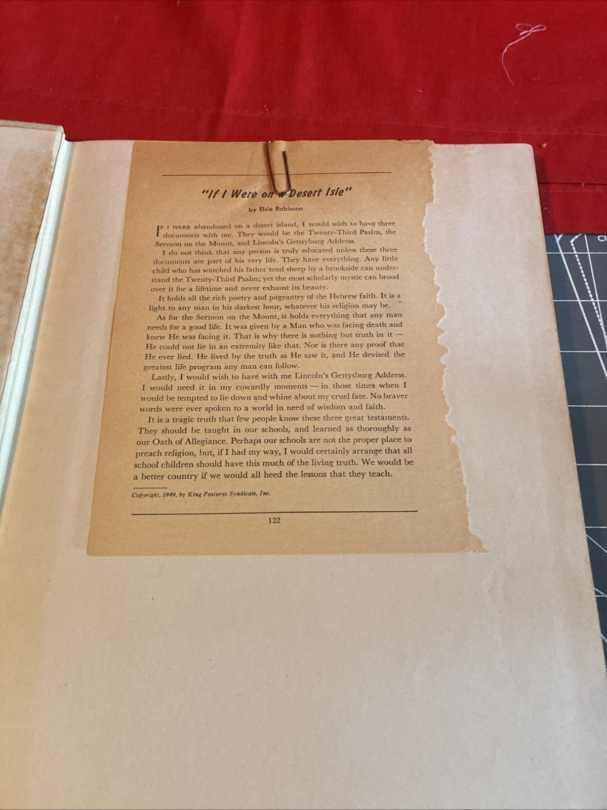 Vintage 1941 First Edition Lincoln by Stefan Lorant Hardcover Book