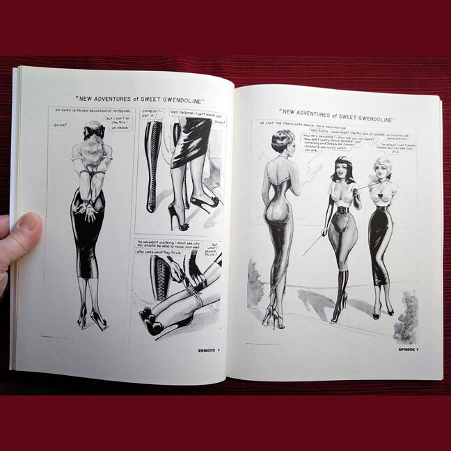 John Willie, 2 Books, New Adventures of Sweet Gwendoline, John Willie Biography