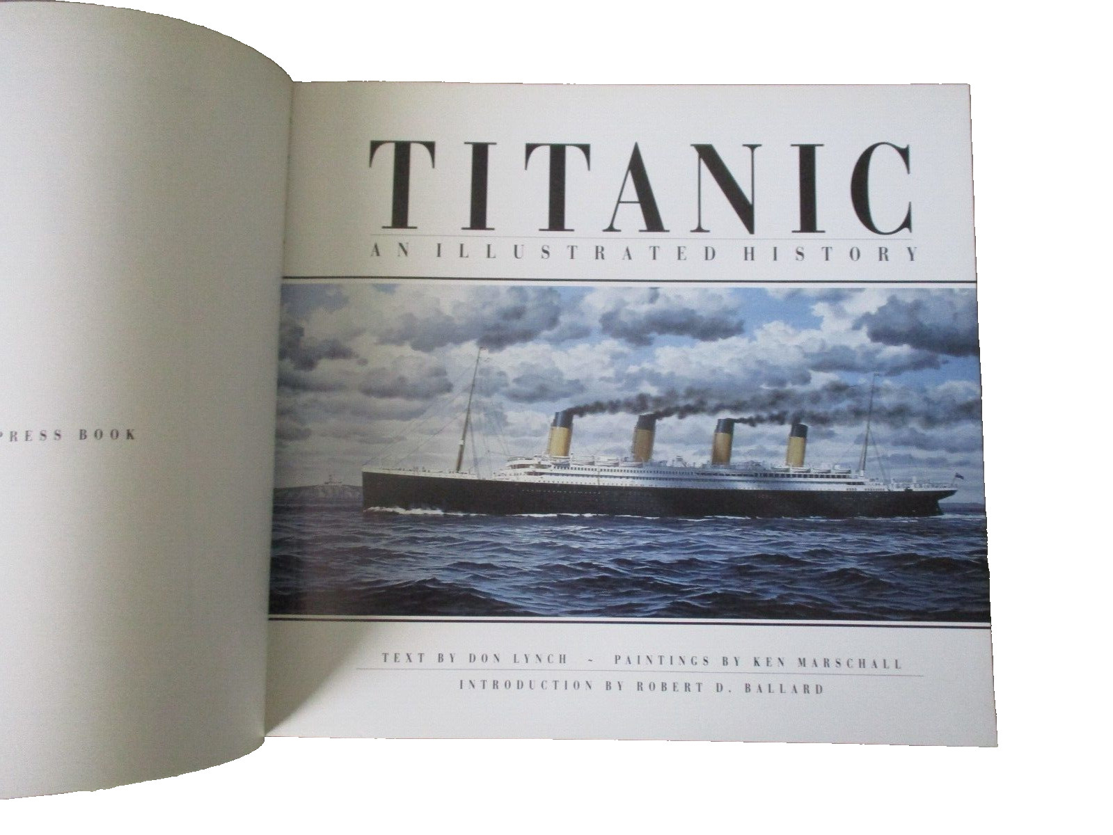 Titanic Memorabilia Books Titanic Thomas E Bonsall /TITANIC ILLUSTRATED HISTORY