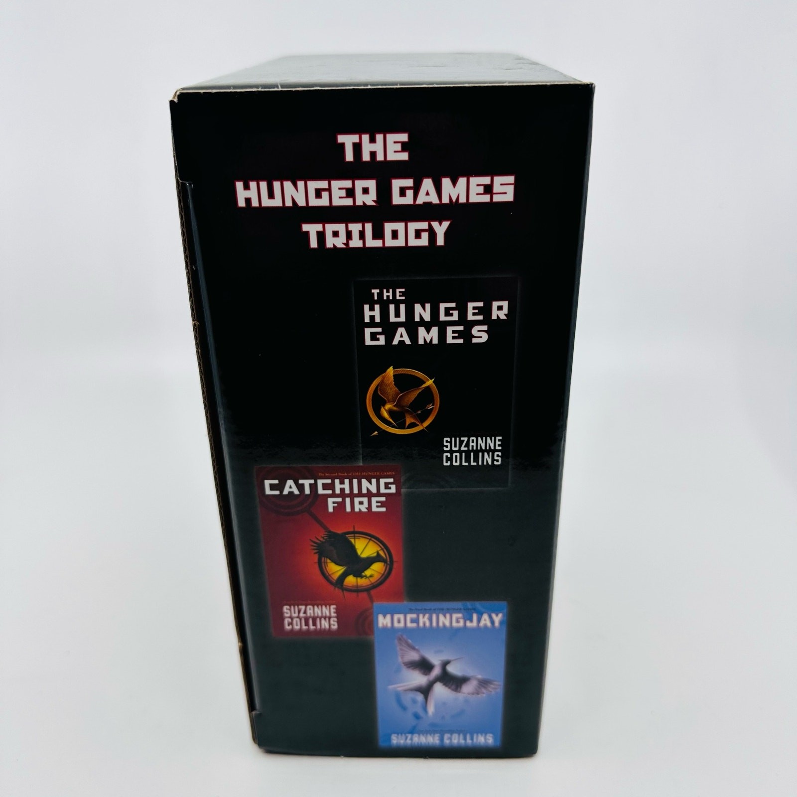 The Hunger Games Trilogy With Box by Suzanne Collins, Scholastic Press, Set of 3