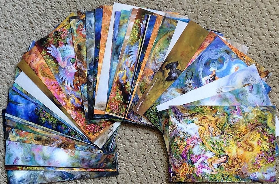 Fal-e Hafez 1, Bi-lingual Omens of Hafez Cards. بسته فال حافظ 1 ، فارسی- انگلیسی