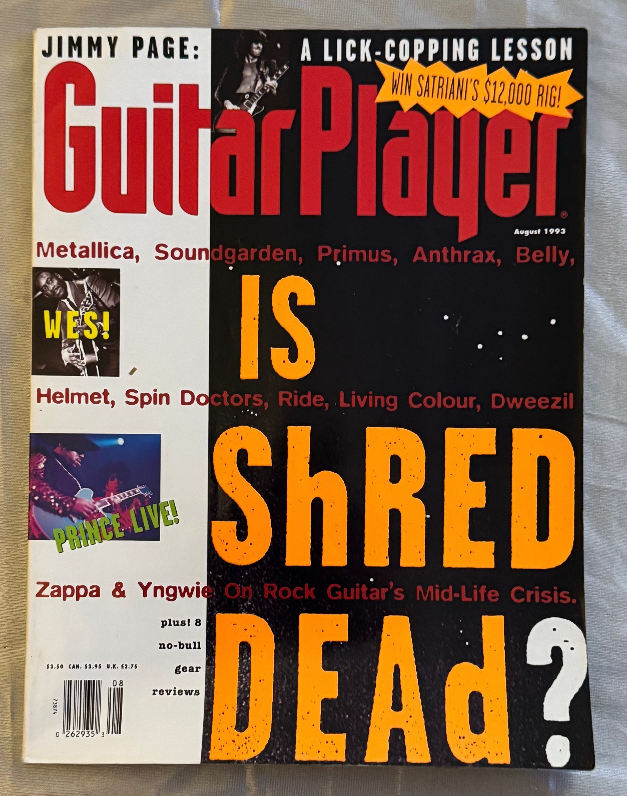 Guitar Player Magazine 1993 Lot of 5 Jeff Beck, BB King, John Lee Hooker