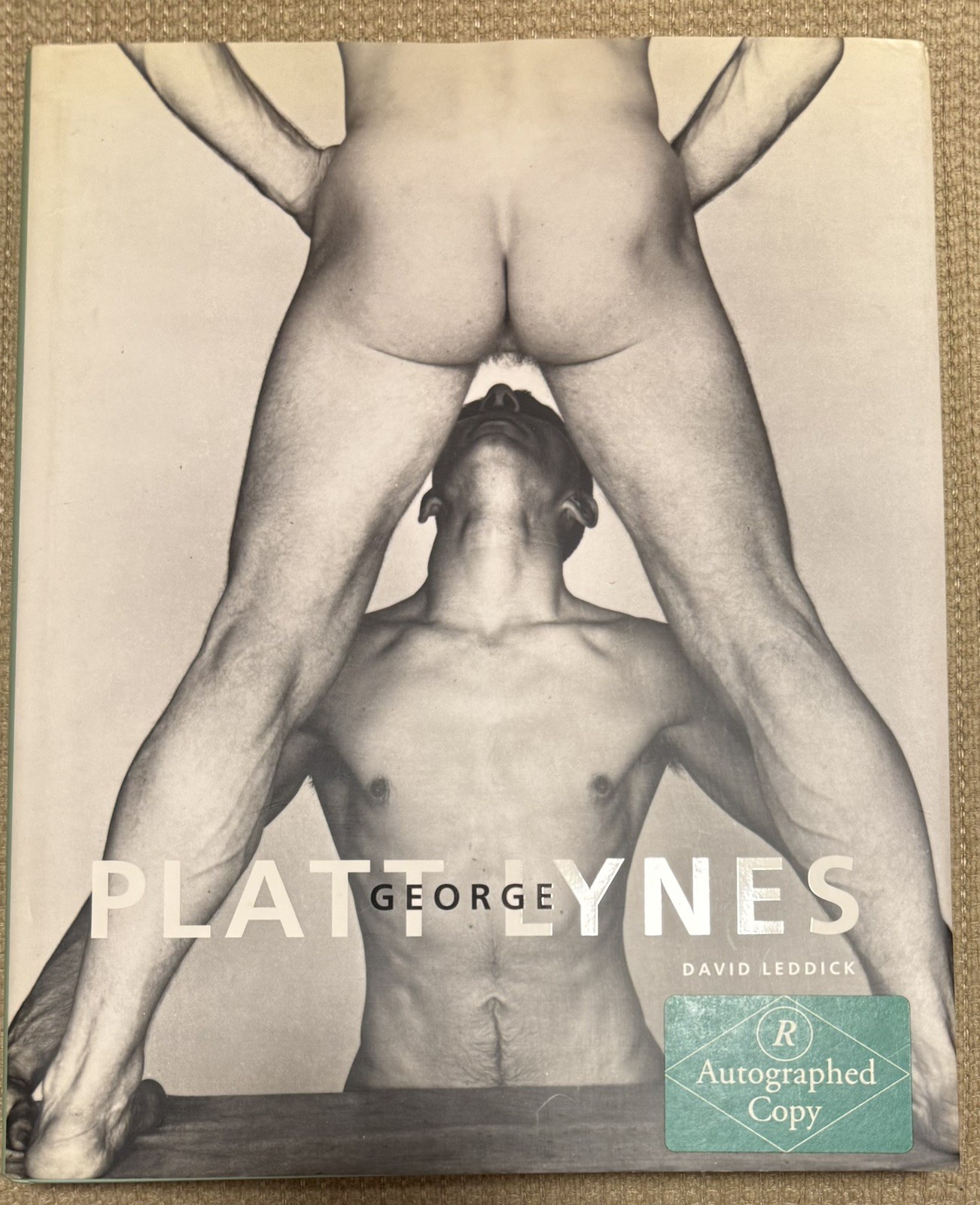 GEORGE PLATT LYNES by David Leddick (2000 HC) SIGNED COPY, 10×13, Lg. B&W, 240pp