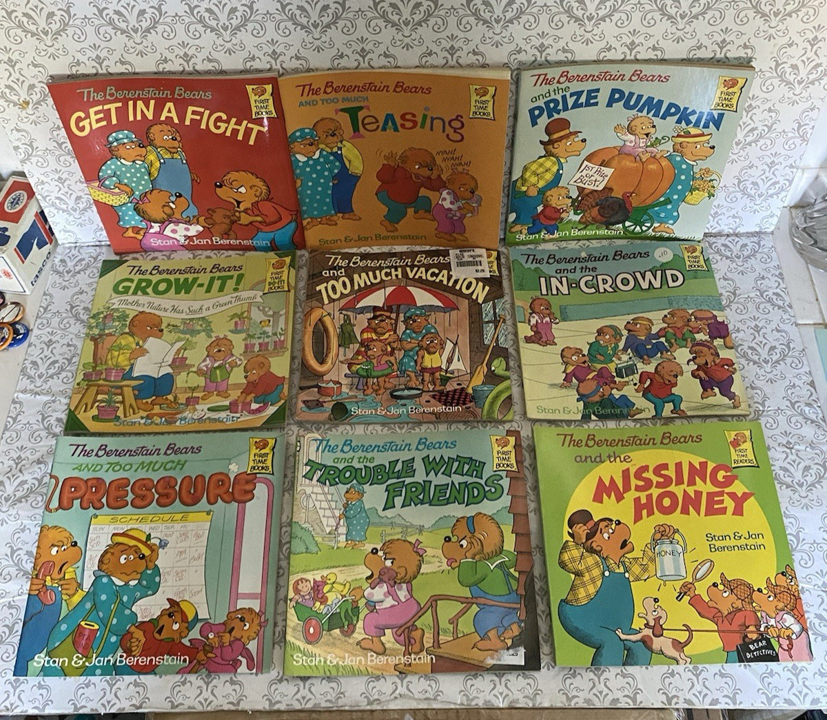 Vintage Lot of 33 Berenstain Bears Books by Stan & Jan Berenstain 1980’s-1990’s