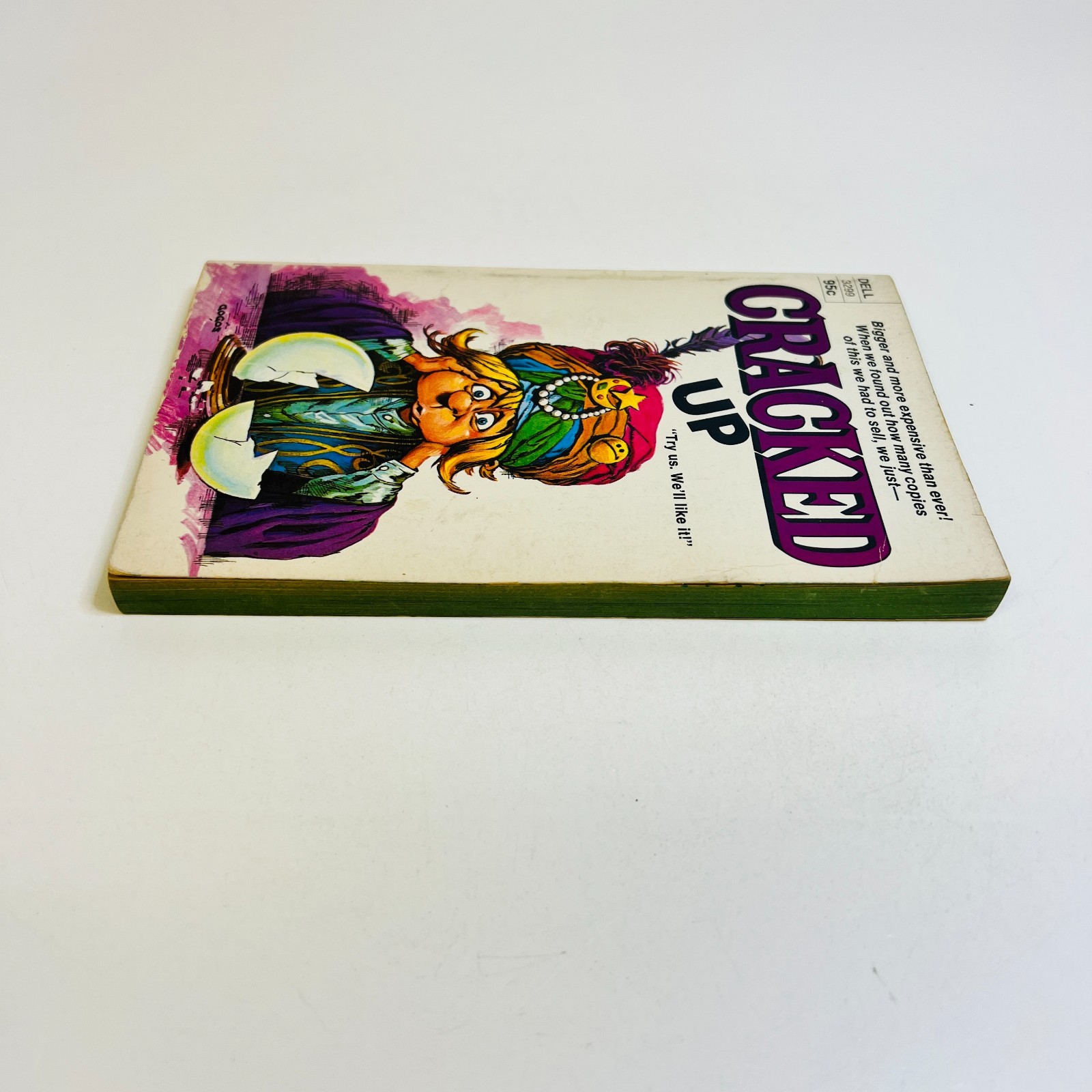Cracked Magazine MAD Paperback Book CRACKED UP 1974 1st Print Vintage