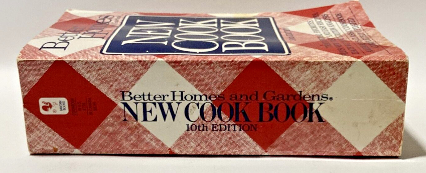 Vintage BHG New Cook Book Mini Handheld 1981 Kitchen Decor Recipe Book