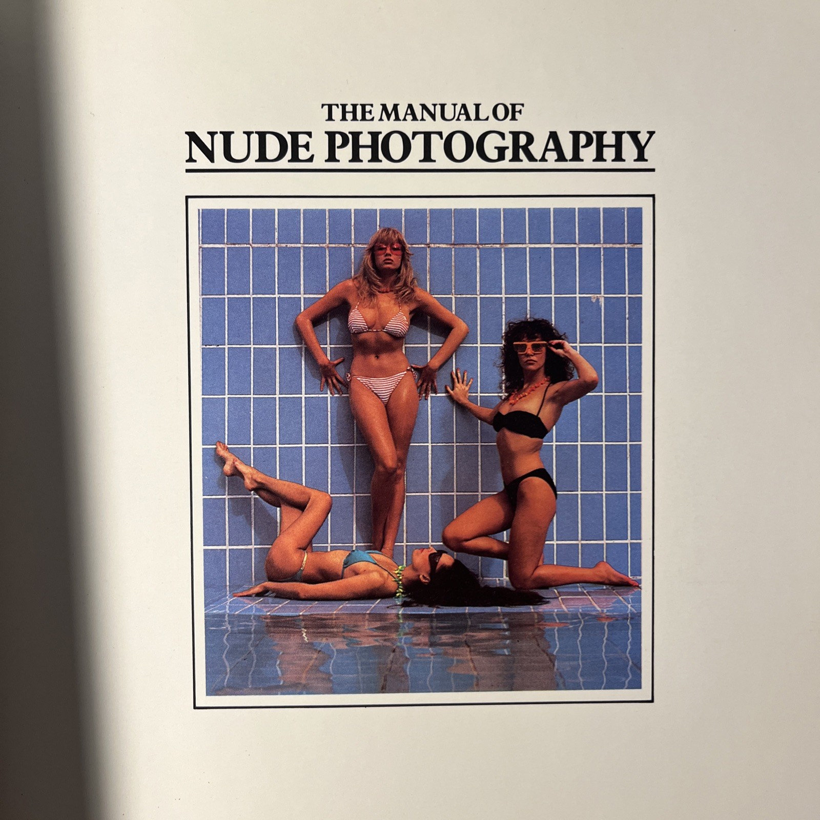 Manual of Nude Photography by Jon Gray & Michael Busselle 1984 Softcover
