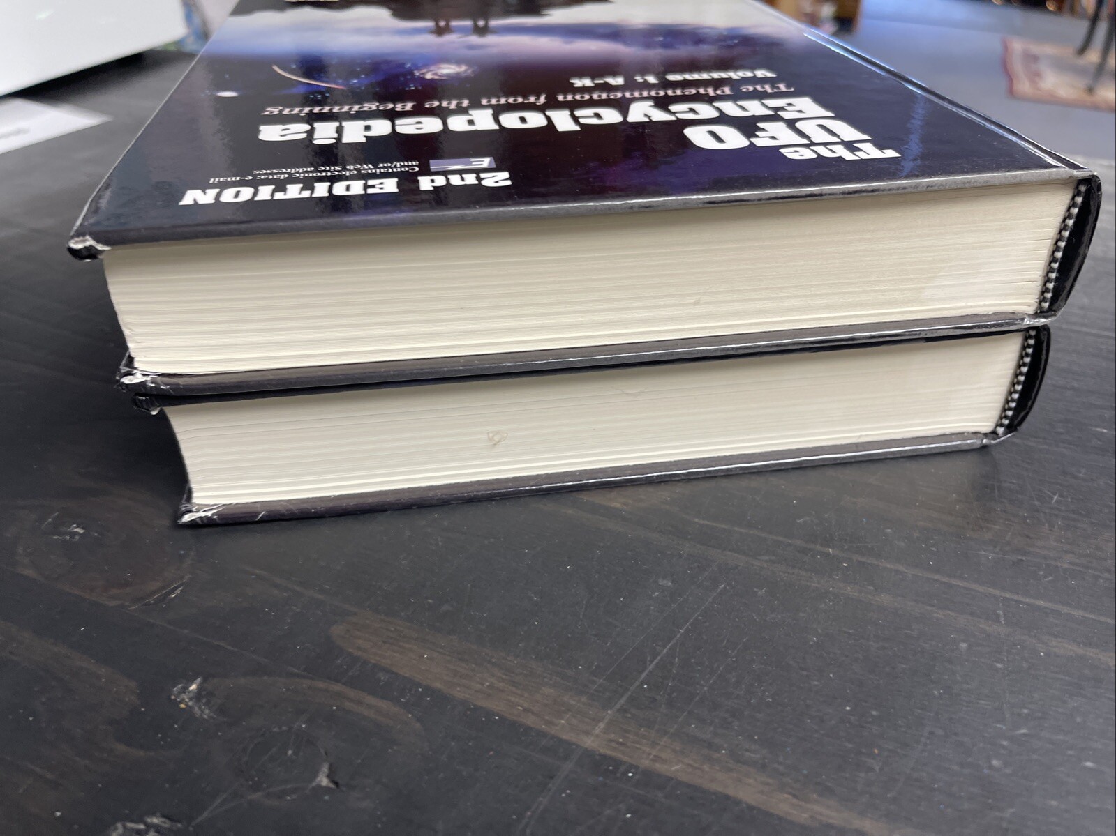 UFO Encyclopedia : The Phenomenon from the Beginning; 2 volume set; Hardcover