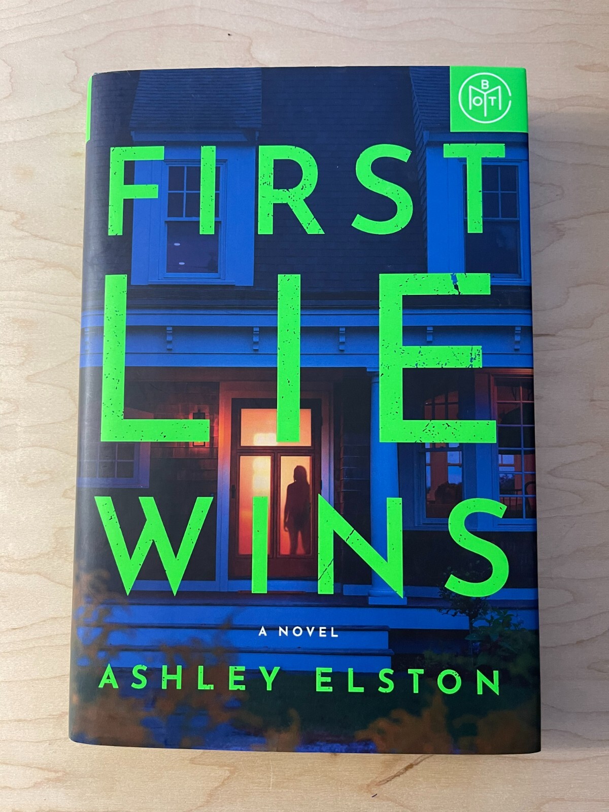 First Lie Wins- Novel By: Ashley Elston- BOTM Edition Hardcover Free Shipping