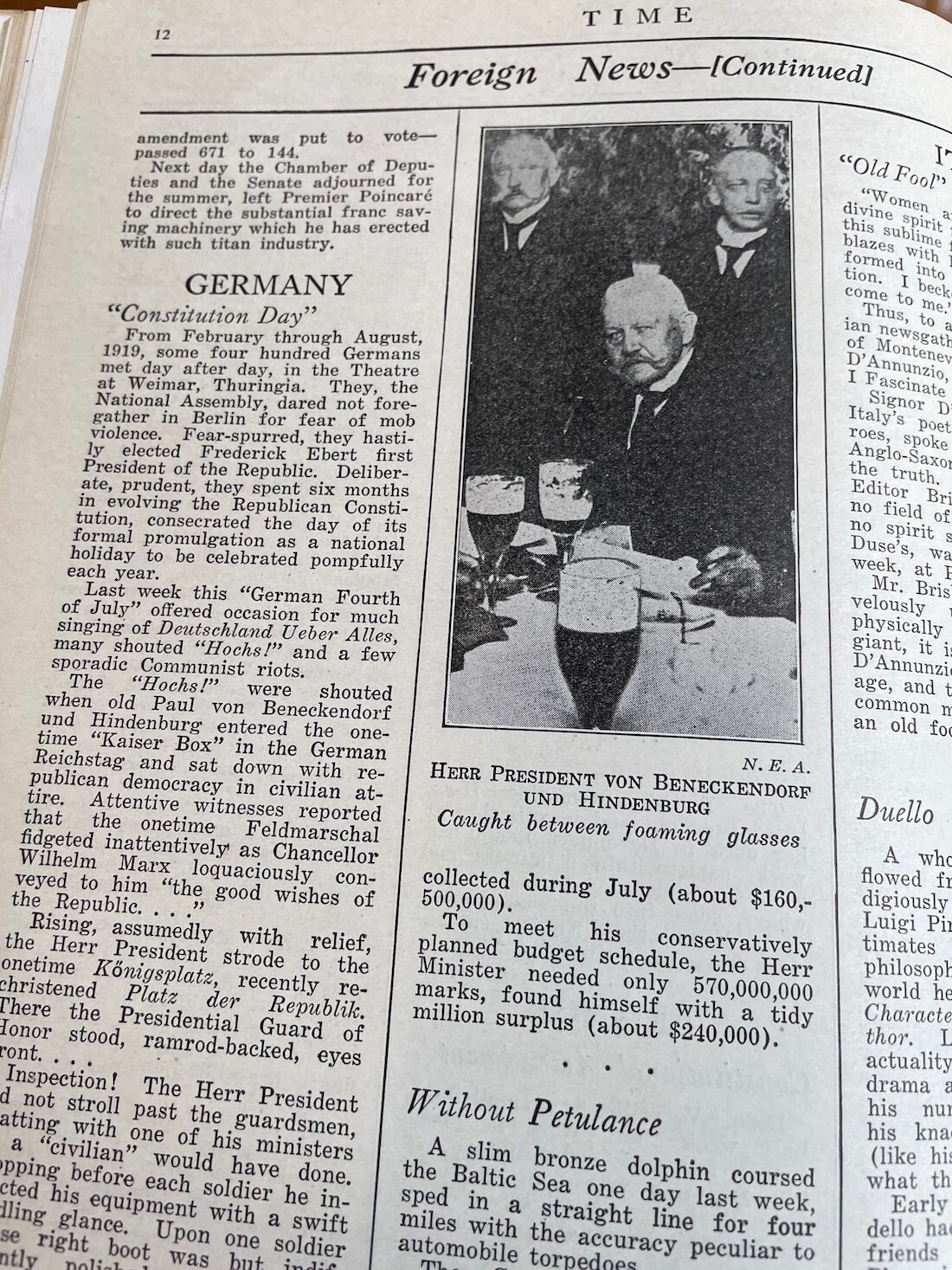 TIME Magazine – Bound Volume – July-December 1926 – Rare Original!
