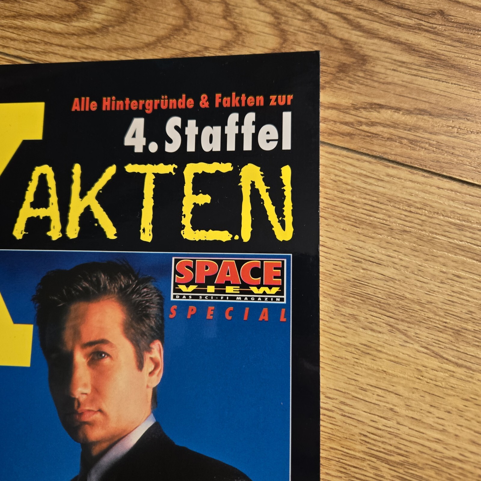 THE X-Files (DIE X AKTEN) GERMAN IMPORT – SPACE VIEW SPECIAL – SEASON 4 + POSTER