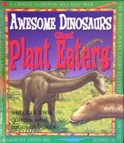 Giant Plant Eaters (Awesome Dinosaurs) [Hardcover] [2001] B
