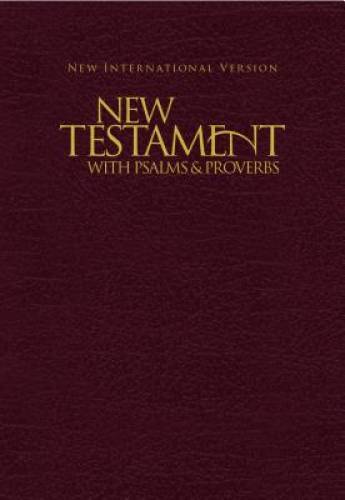 NIV, New Testament with Psalms and Proverbs, Pocket-Sized, Paperba – VERY GOOD