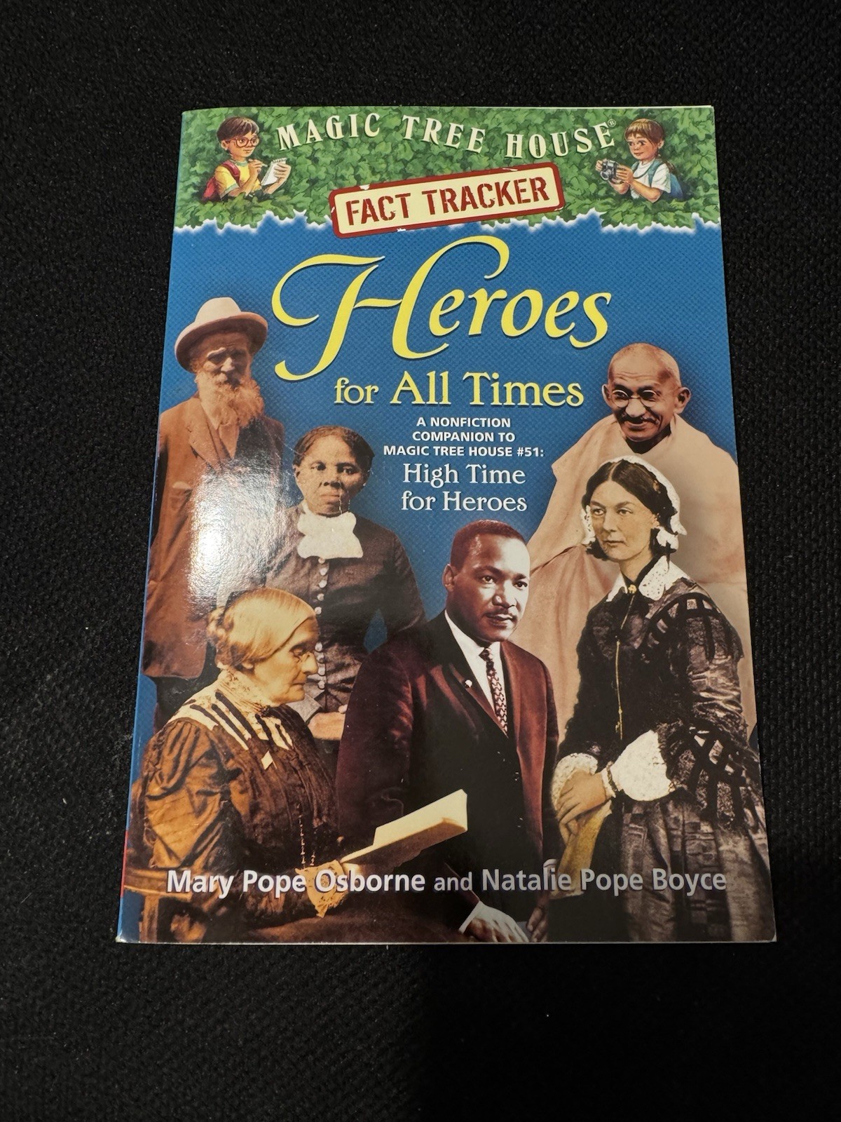 Heroes for All Times by Natalie Pope Boyce & Mary Pope Osborne (2014, paperback)