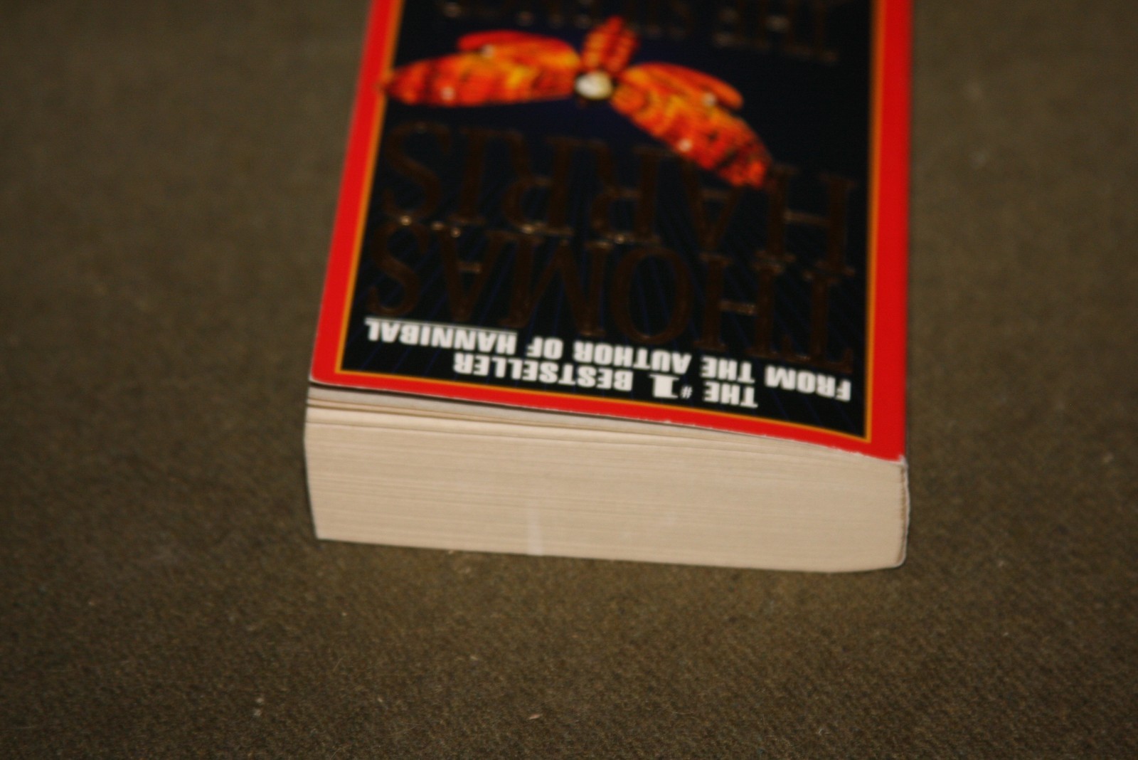 The Silence of the Lambs by Thomas Harris 1989 PB 54th Print w/ Embossed Cover