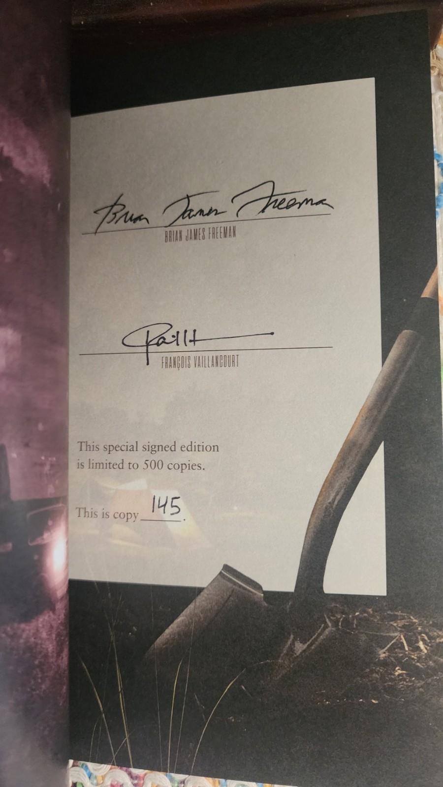 Brian James Freeman Patreon Exclusive Chapbooks Signed Lividian Publications