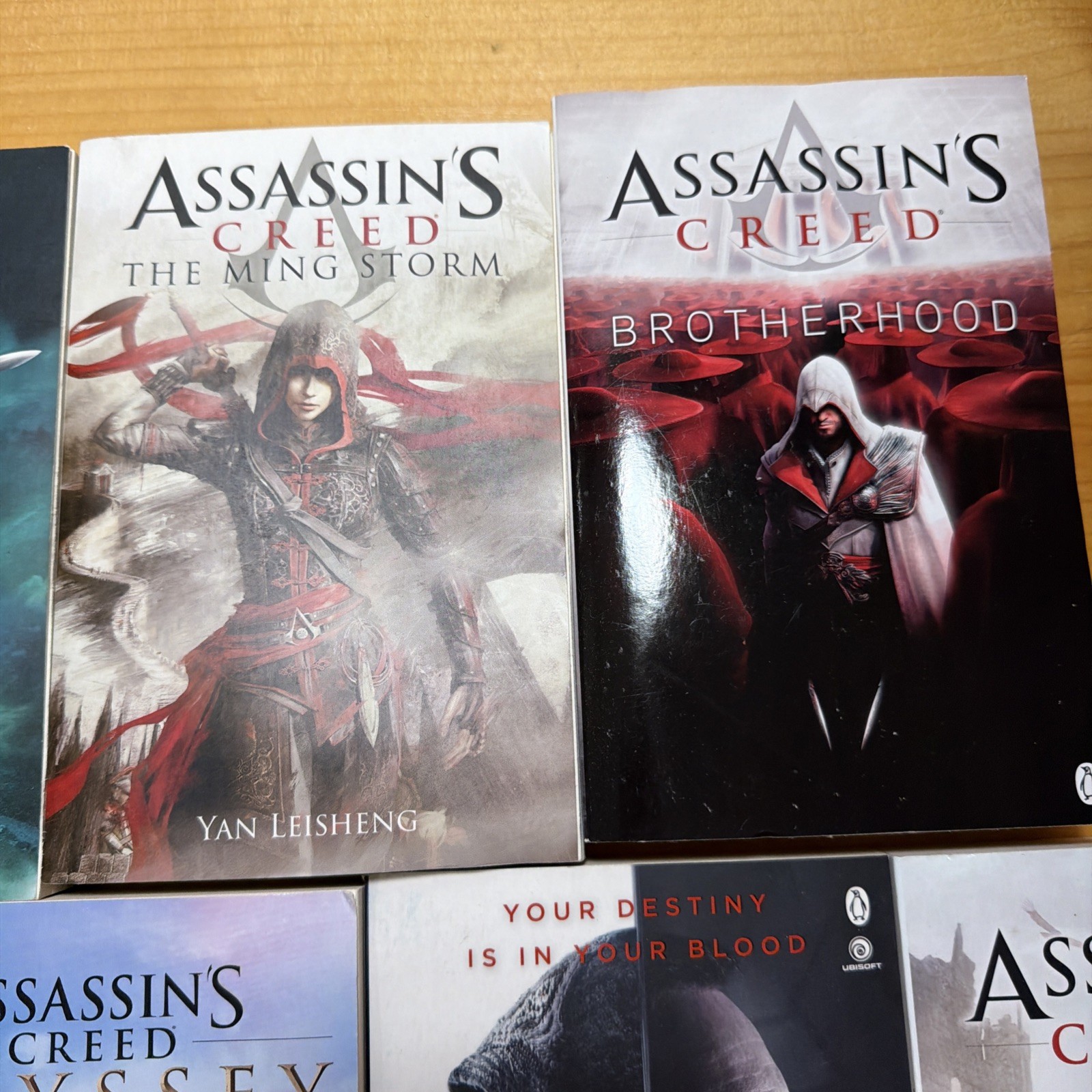 Assassin’s Creed 17 Novel Lot PB Books – Oliver Bowden Kirby Leisheng Preowned
