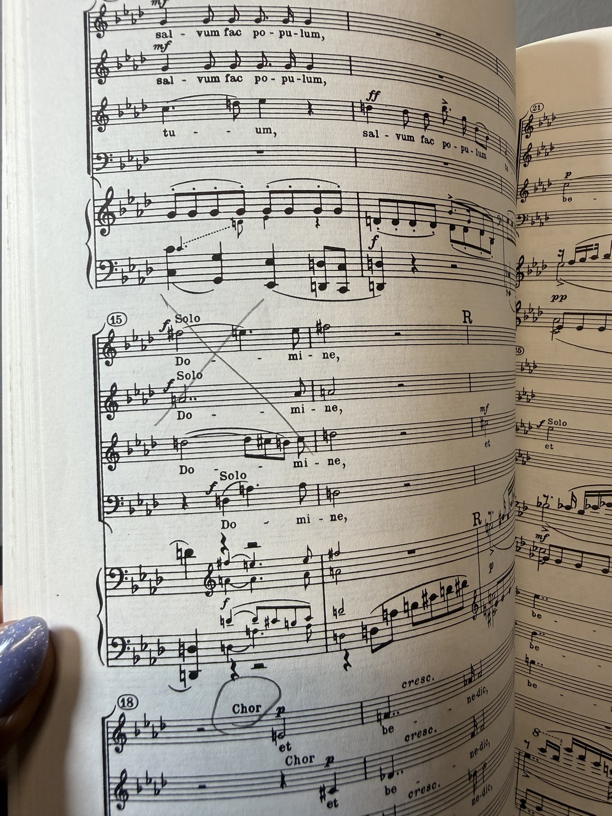 Anton Bruckner: Te Deum – Choral Score for Soli, Chorus & Orchestra Kalmus K