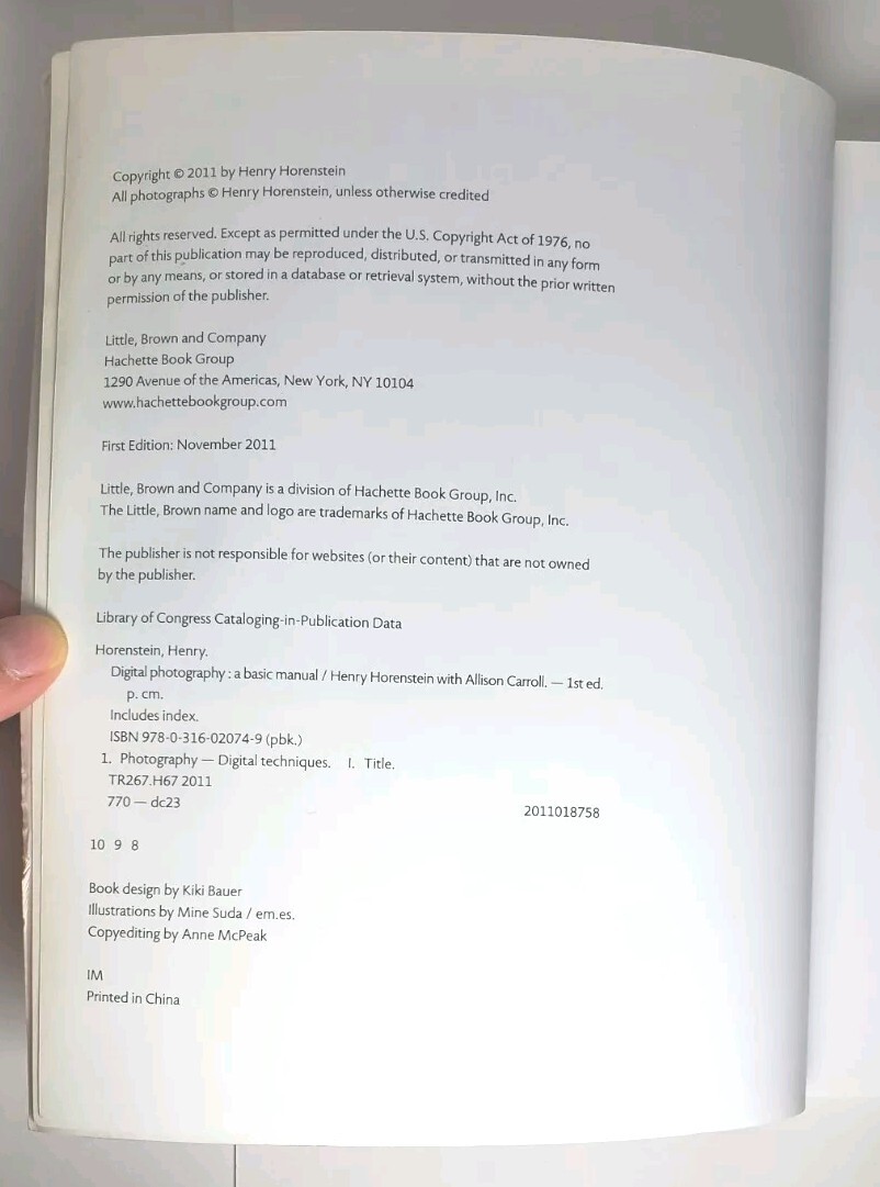 Digital Photography : A Basic Manual by Henry Horenstein (2011, Trade Paperback)