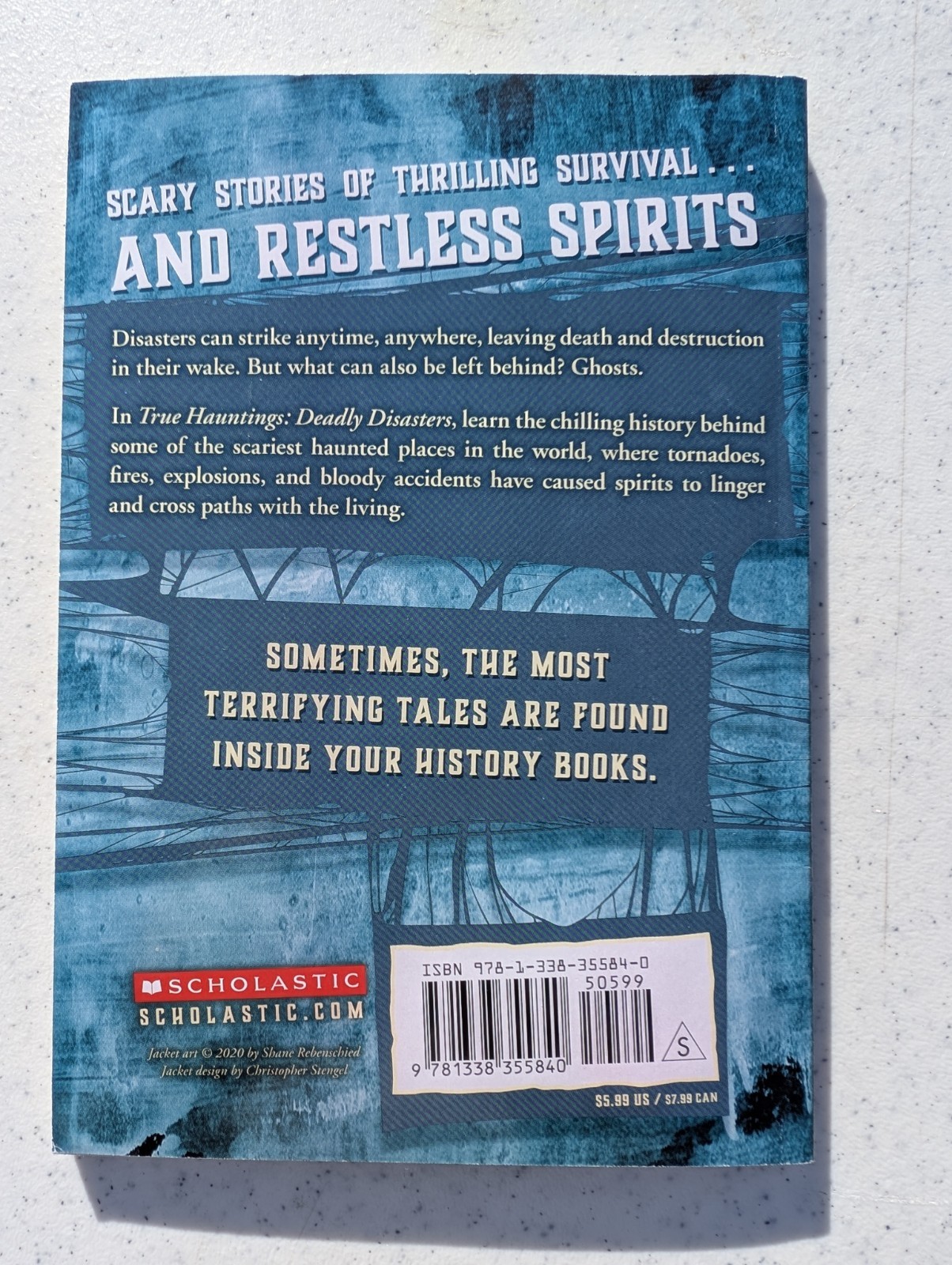 True Hauntings Deadly Disasters by Dinah Williams Paperback Scholastic Ghosts