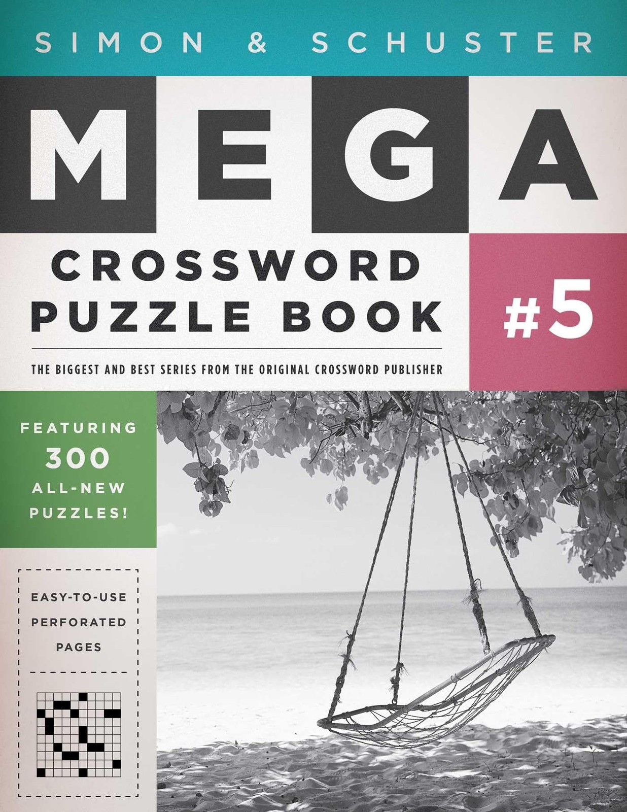 Simon & Schuster Mega Crossword Puzzle Book #5 (5) – paperback Samson, John …