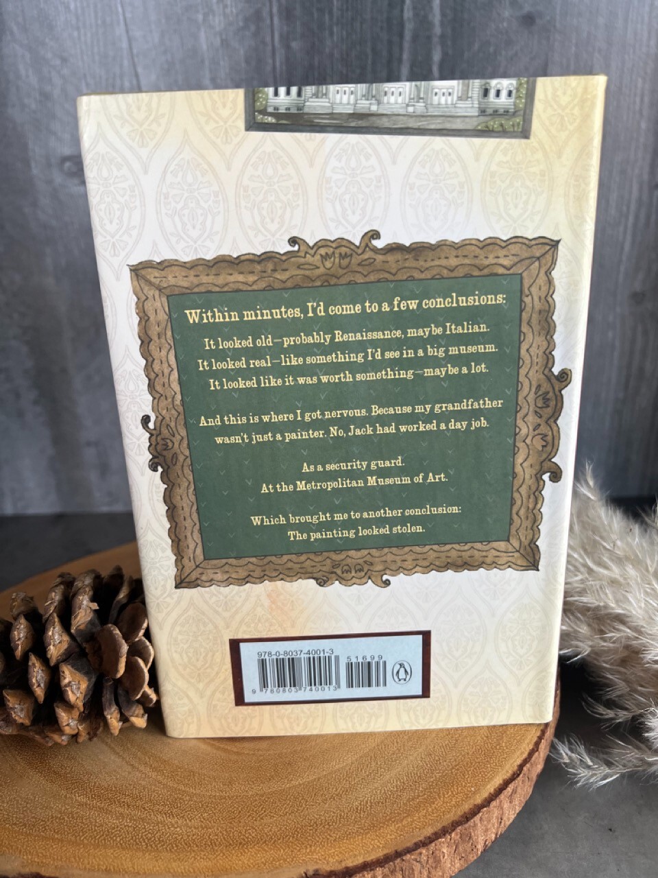 SIGNED BY AUTHOR! UNDER THE EGG BY LAURA MARX FITZGERALD HARDCOVER
