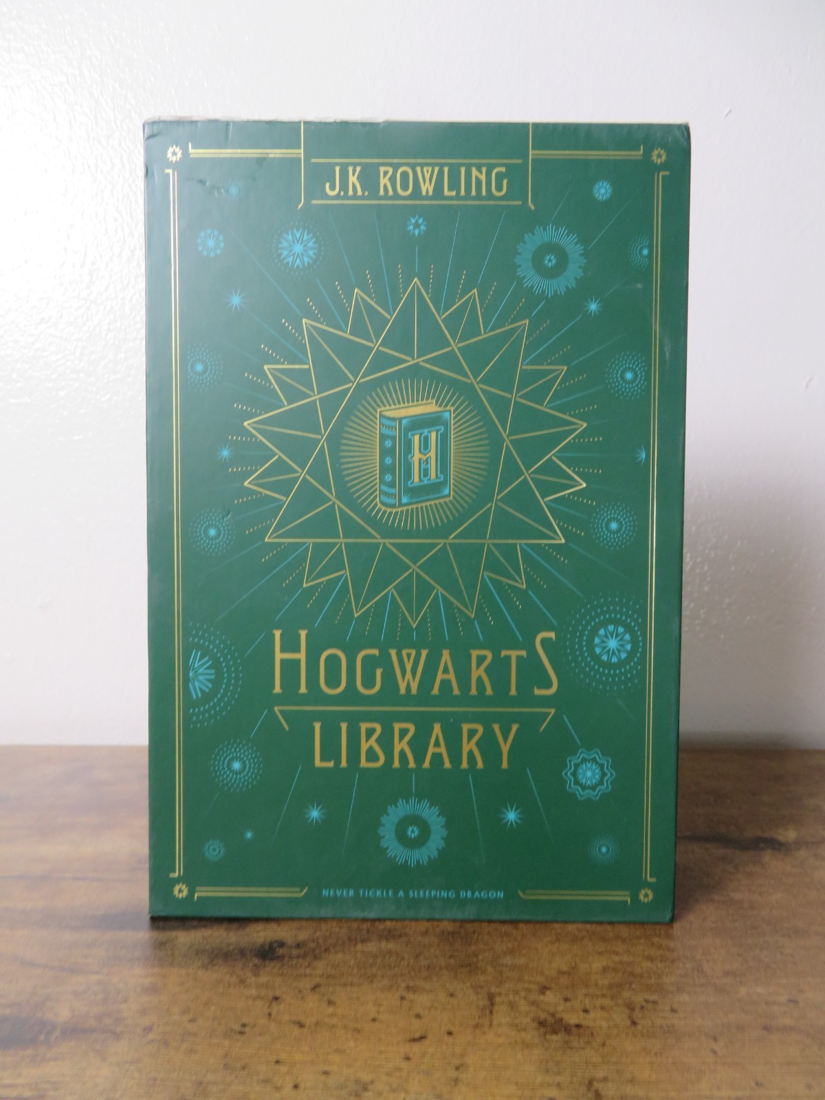 Hogwarts Library by J. K. Rowling (Hardcover, 2017) Harry Potter 3-Book Box Set