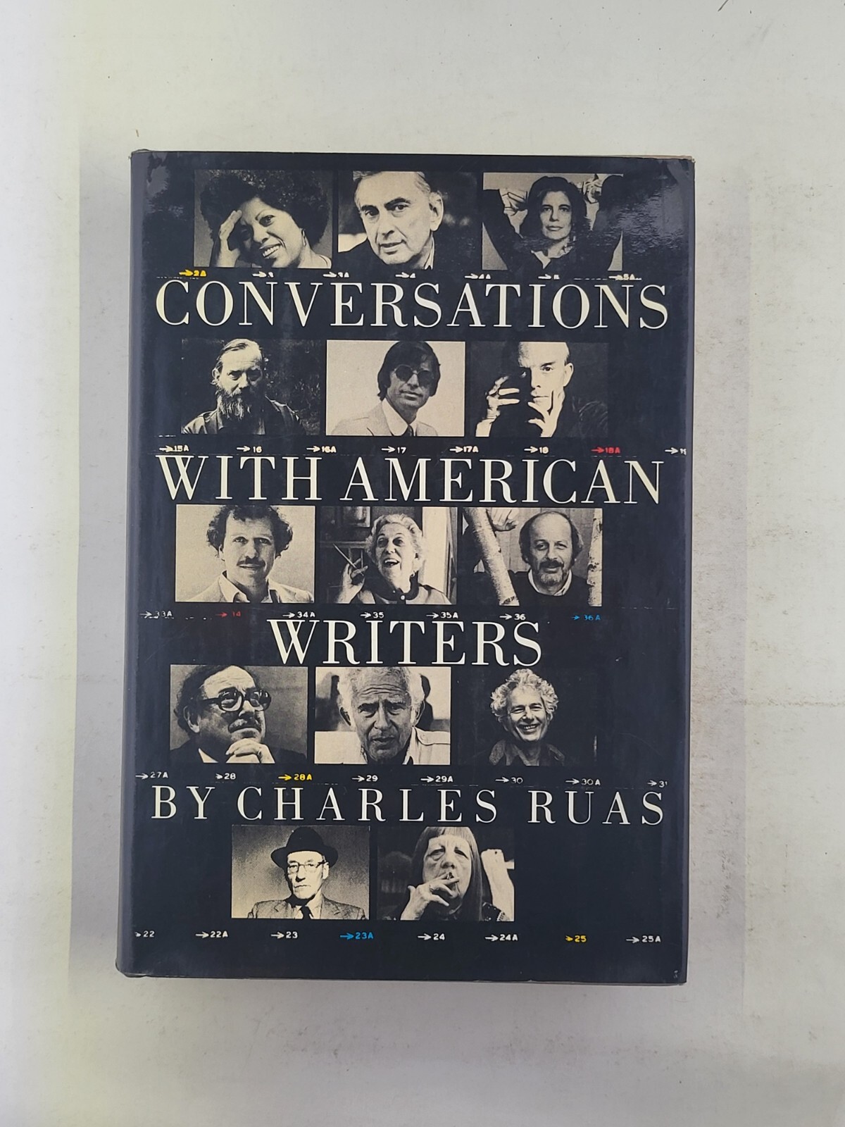CONVERSATIONS WITH AMERICAN WRITERS by CHARLES RUAS 1985 hardcover 1st edition