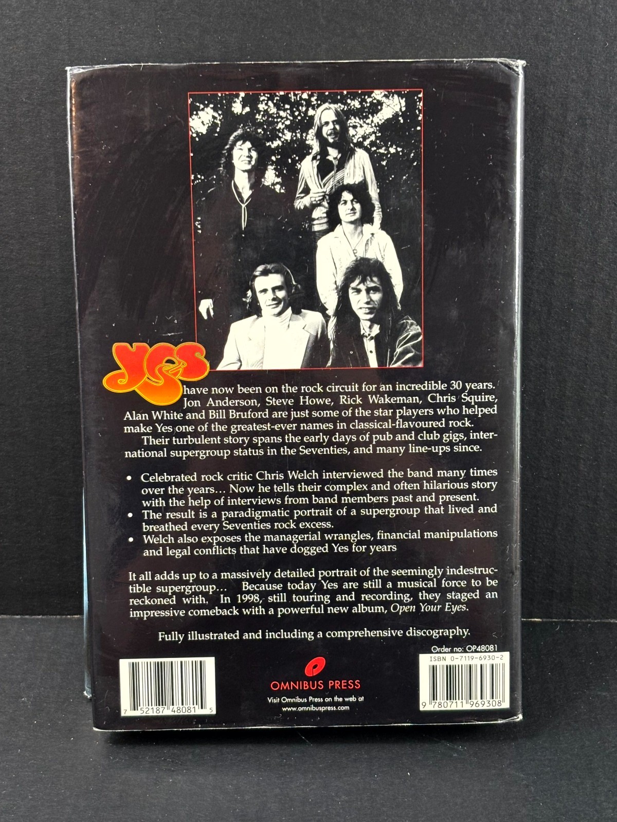 Close to the Edge the Story of Yes Hardcover