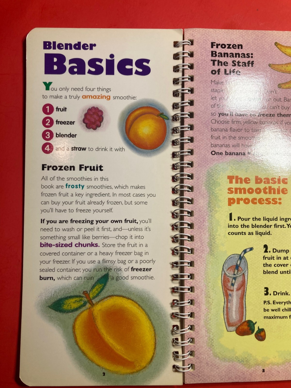 Smoothies (Klutz) – BEVERAGE RECIPES 16 PAGES Johnson, Anne Akers –