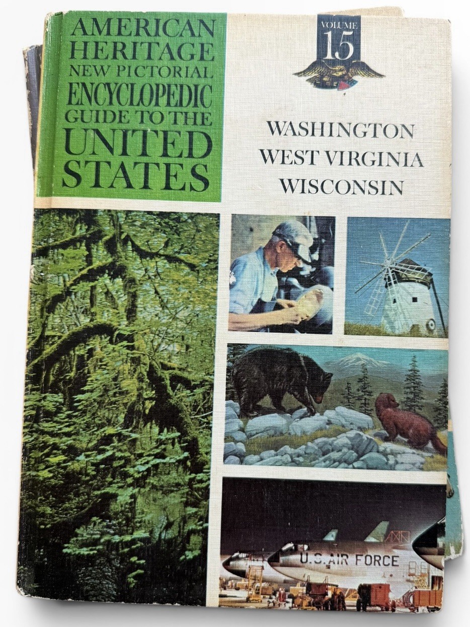15 1965 American Heritage New Pictorial Encyclopedic Guide to the United States