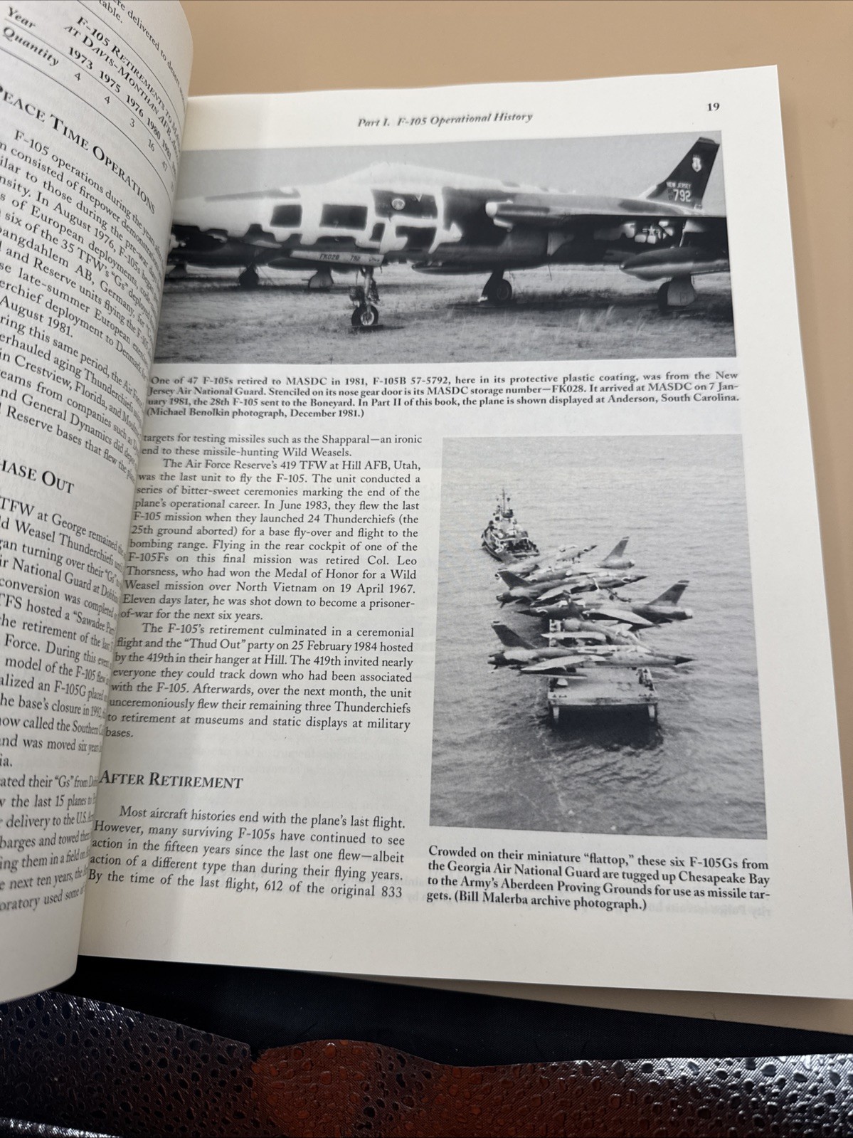 F-105 THUNDERCHIEFS: A 29-YEAR ILLUSTRATED OPERATIONAL HISTORY W Howard Plunkett