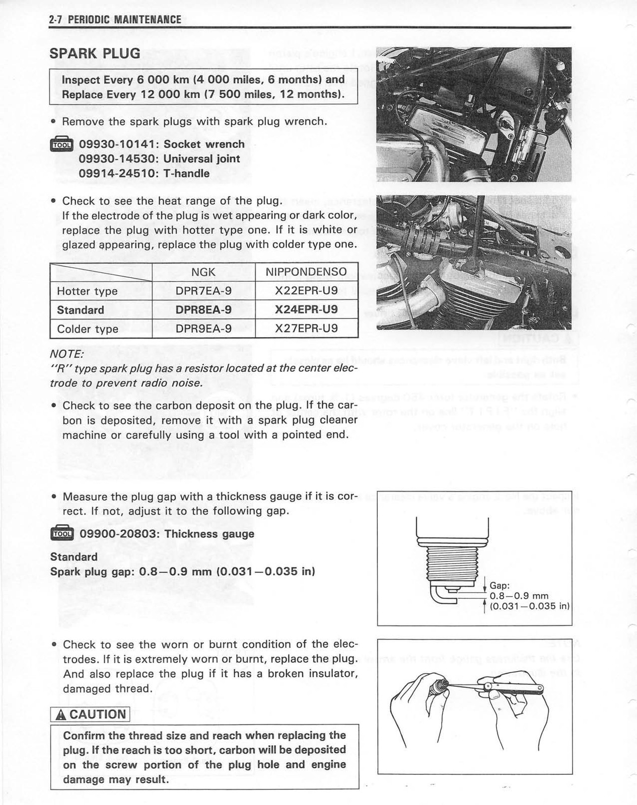 SUZUKI VZ800 Marauder Motorcycle Service Manual 1998-2004 – WIRE BOUND – COVERS
