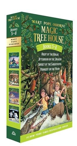 Magic Tree House Books 5-8 Boxed Set: Night of the Ninjas; Afternoon on the A…