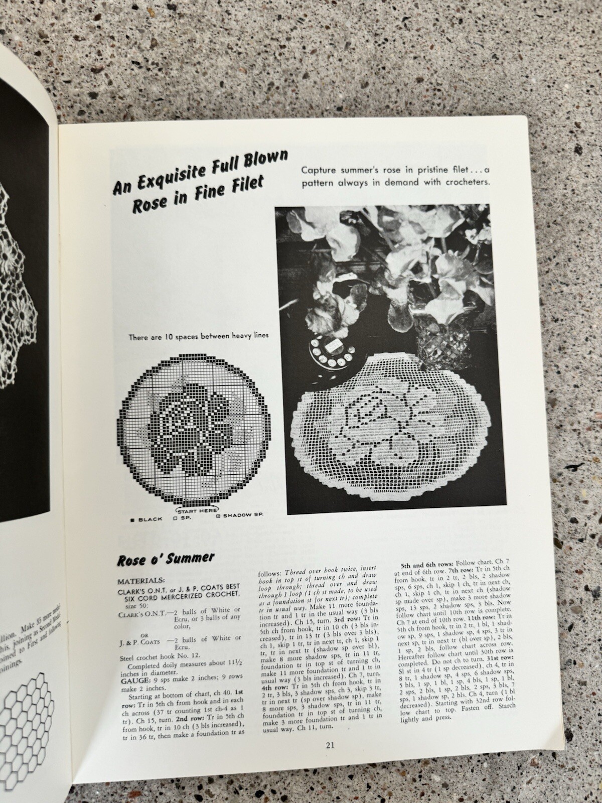 Rita Weiss Floral Doilies for Crocheting and Crocheting doilies book set craft