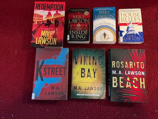 21 Book Lot Mike / M.A. Lawson – Joe DeMarco & Kay Hamilton Series Redemption