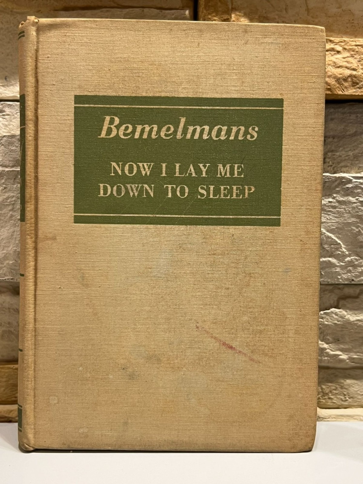 Now I Lay Me Down To Sleep Ludwig Bemelmans 1944 Vintage Fiction Literature