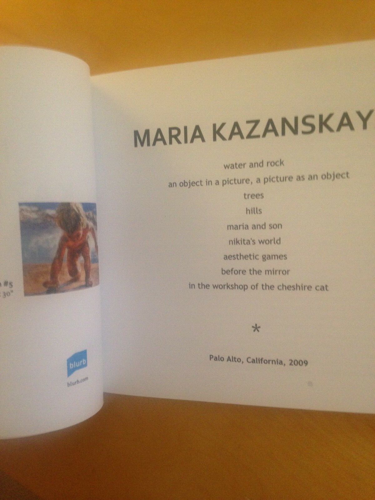 Maria Kazankaya Text by Boris Bernstein paperback – Blurb Press
