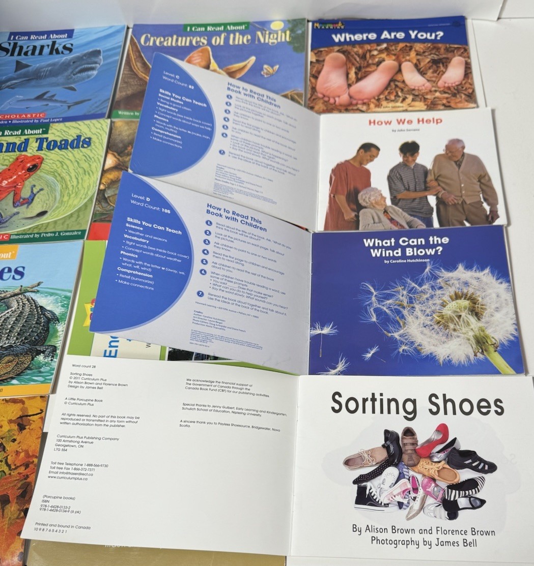 Newmark Learning Dynamics Readers I Can Read About Phonics Easy Read Child Lot