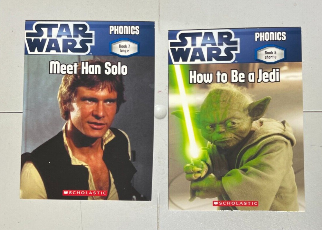 Star Wars Phonics Lee 2012 Quantity pack (Missing 2 Books 6/10)