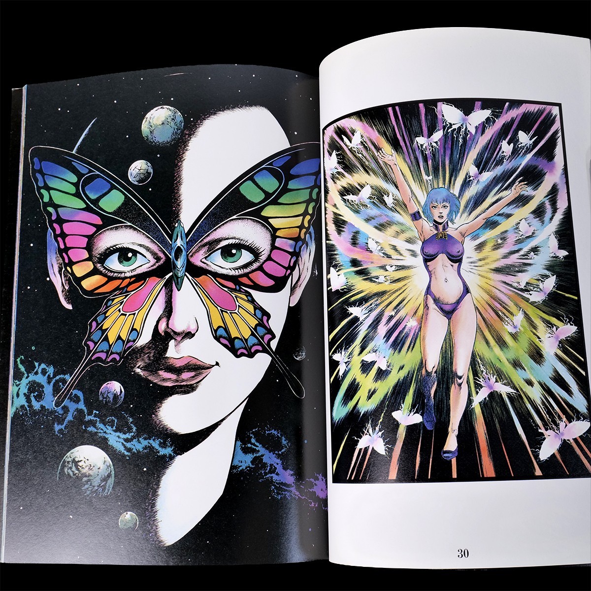 COBRA GIRLS – Buichi Terasawa Illustration Art Book 1988 Space Adventure Cobra