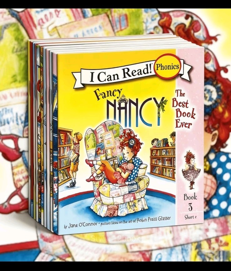 Fancy Nancy I Can Read Phonics Kids Books Lot 12