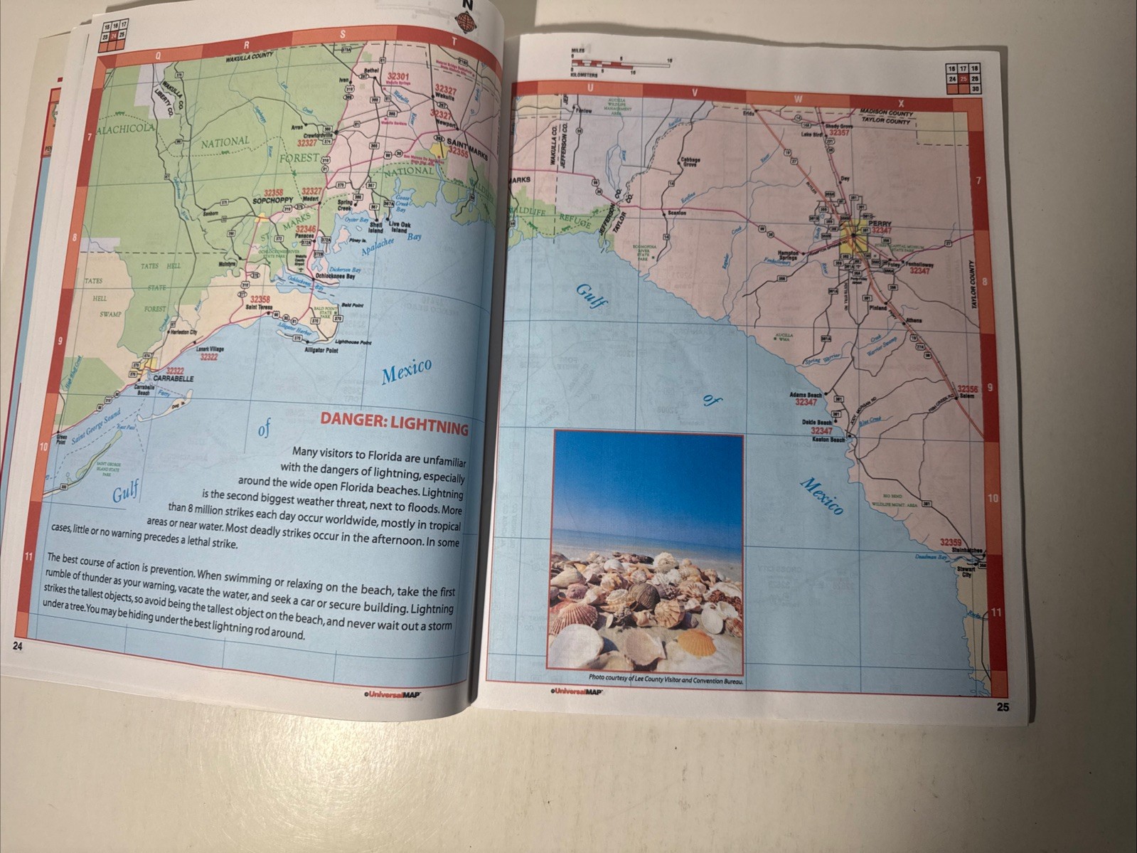 Florida Highway Atlas 2008 Kappa Universal Map Orlando Miami FL Street Guide
