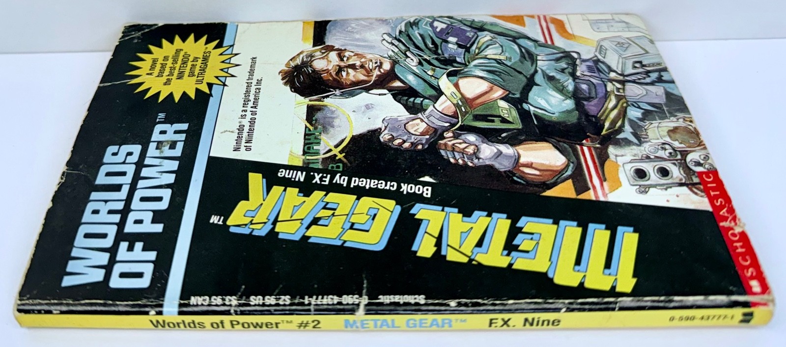 Metal Gear Worlds of Power #2 Nintendo Video Games Paperback Book