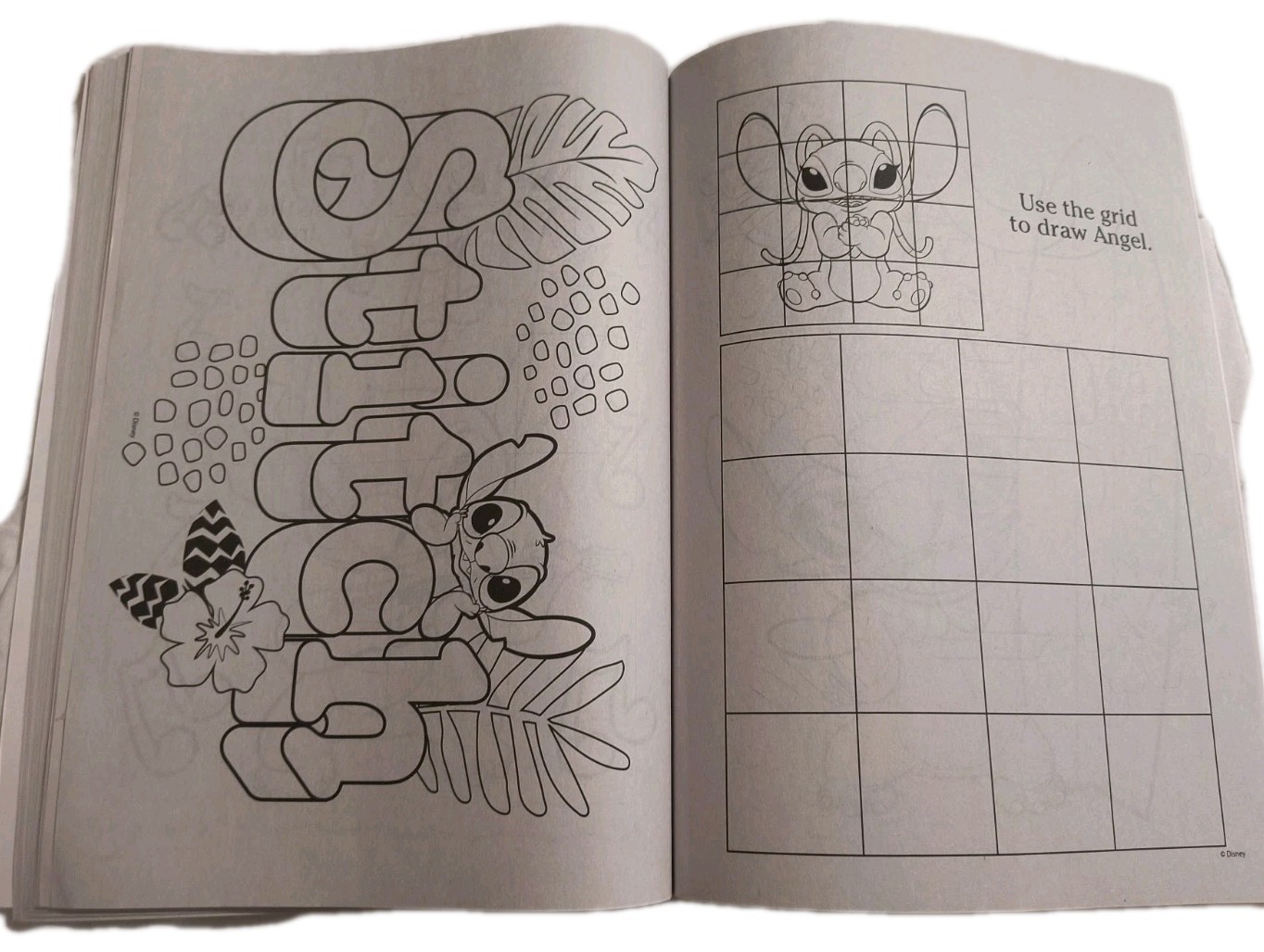 Disney STITCH & ANGEL Jumbo Coloring & Activity Book Tear/Share Pages 🆕🆓 ship!