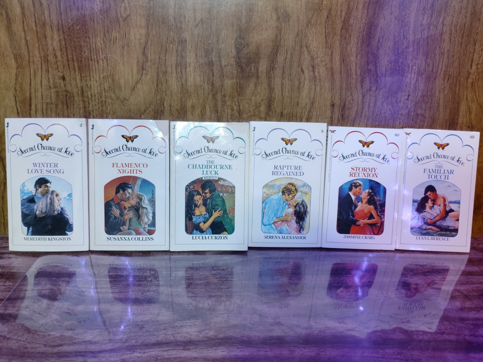 Second Chance at Love Lot 6 Vintage PB #2 #1 #3 #8 #80 #85 Jove Romance Butterfl