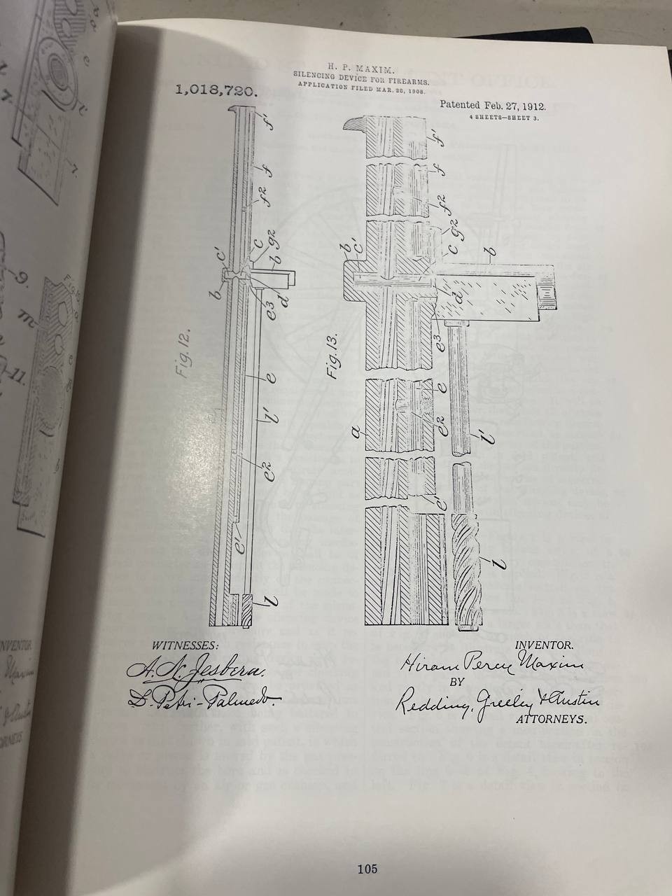 U.S. Silencer Patents 1888-1972, Paladin Press, 2 Volume Hardcover Set