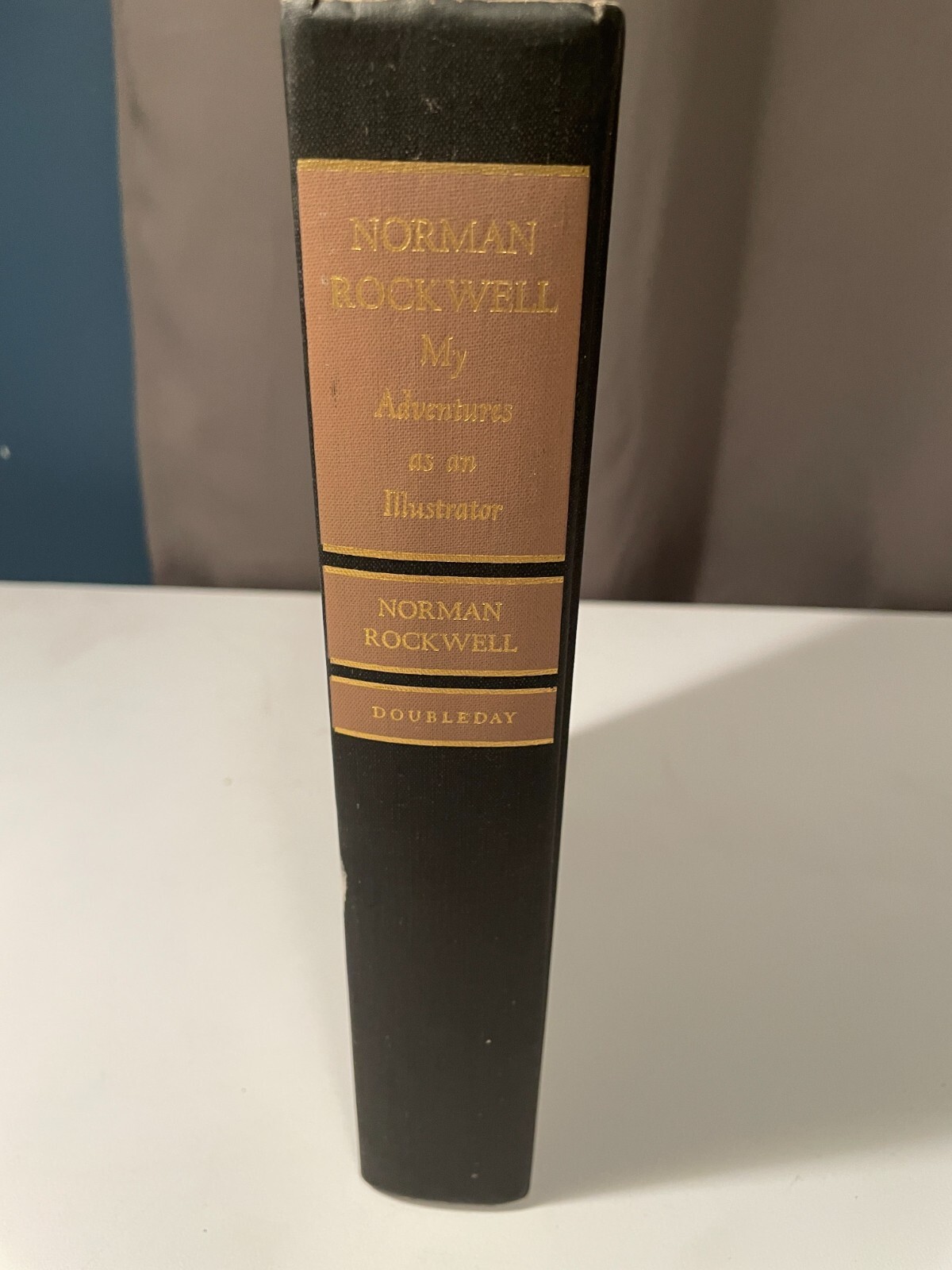 Norman Rockwell My Adventures as an Illustrator HCDJ 1960 First Edition